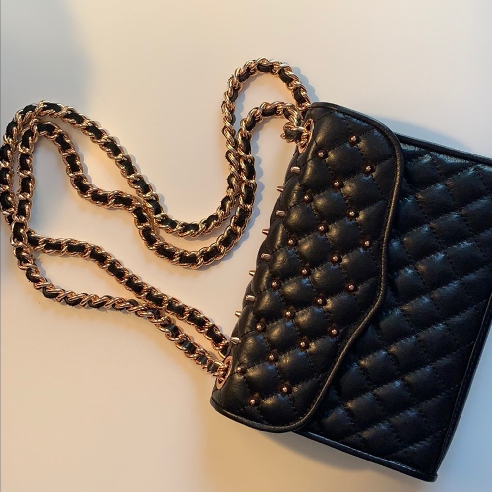 Rebecca Minkoff Stuffed Affair ROSE GOLD - MINI